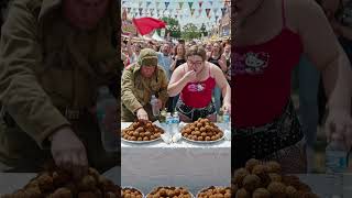 Nikolai Belinski Vs. Nicole Rosario : Eating Contest.