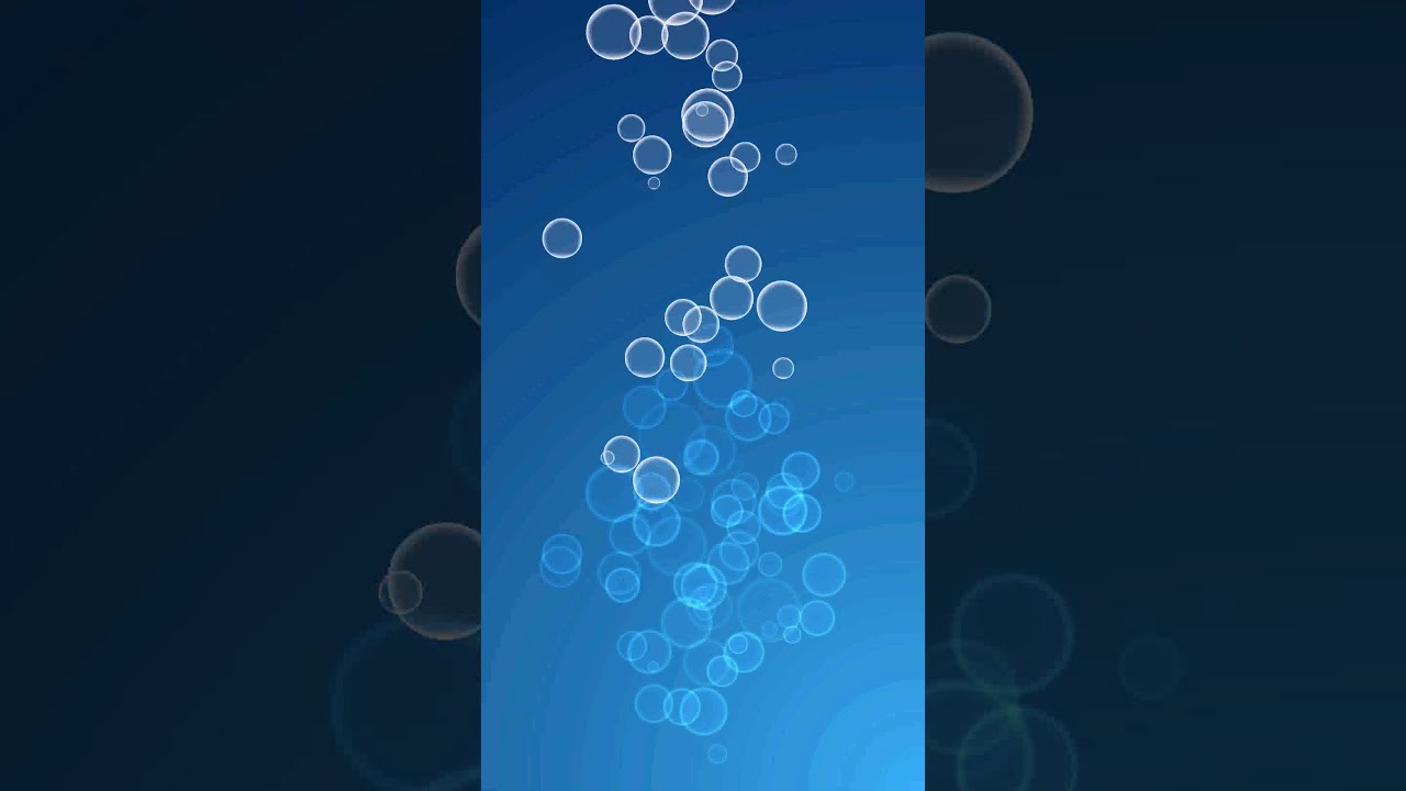 Colorful Water Bubbles Animated Youtube