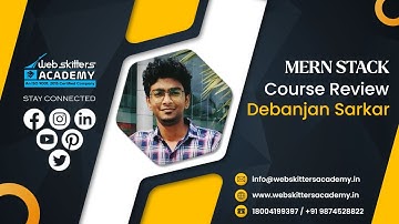 MERN STACK Development Course Review | Webskitters Academy- Debanjan Sarkar