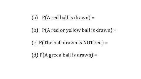 Determine Basic Probability with Three Different Colored Marbles