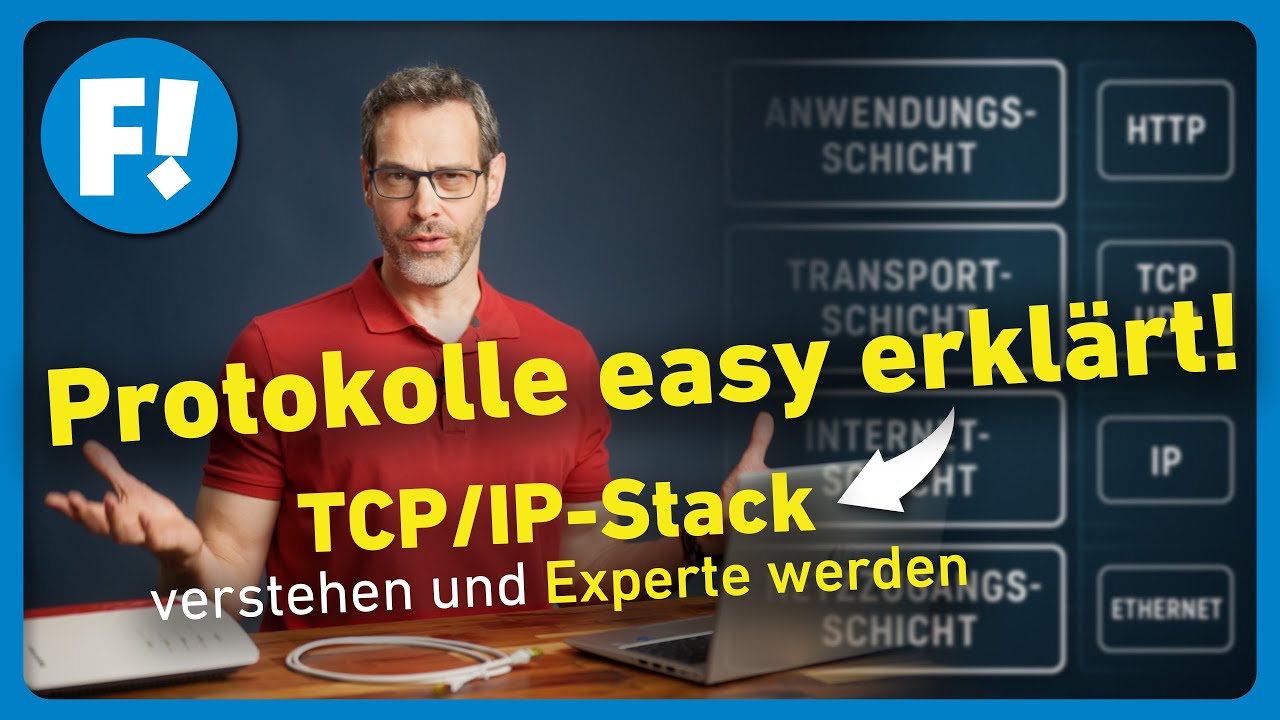 TCP/IP-Stack - unkompliziert verstehen, wie das Modell funktioniert ...