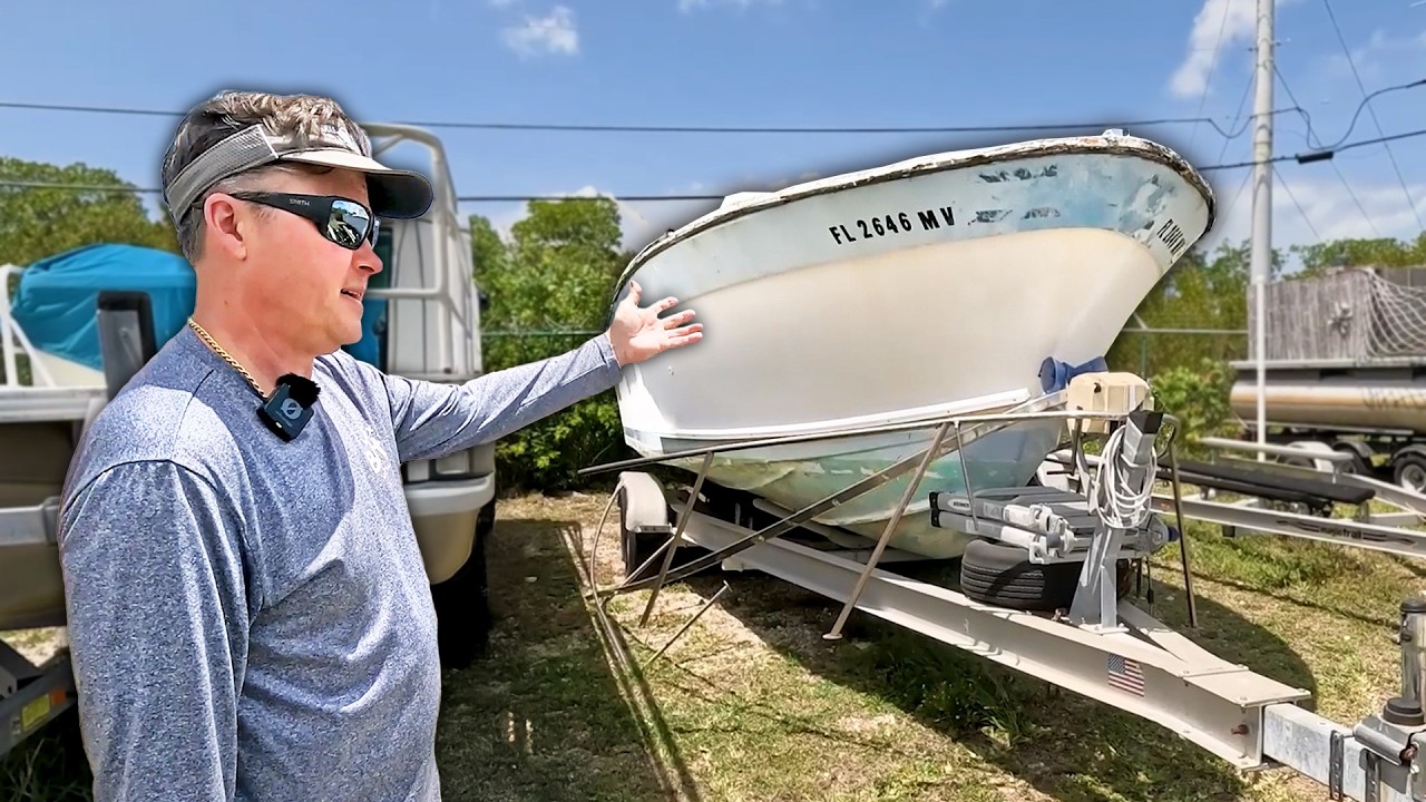 Should we take this FREE abandoned boat?