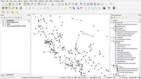 QGIS STEP 9: Nearest Neighbor Analysis