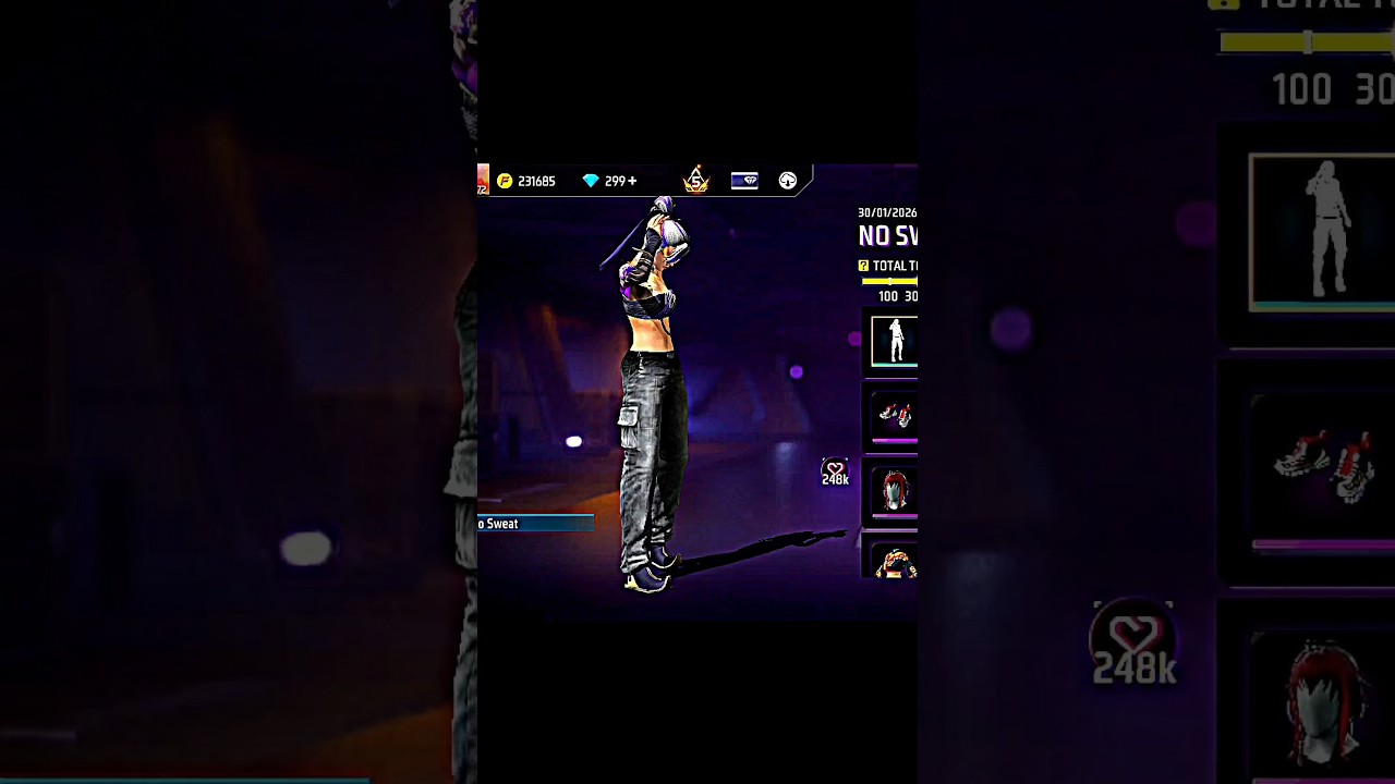 No Sweat Emote 🥶💀Top Up event 🗿1v2 in sec ☠️💥