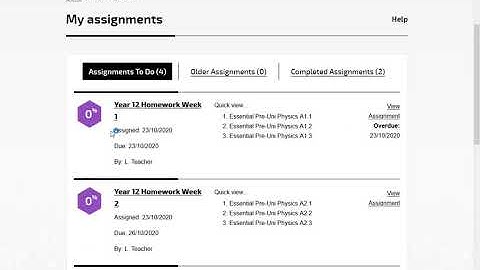 How to do assignments (out of date)