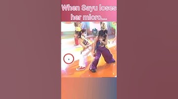 When Sayu loses her micro... 🩷 #モ一ニング娘 #helloproject #morningmusume #michishigesayumi #道重さゆみ