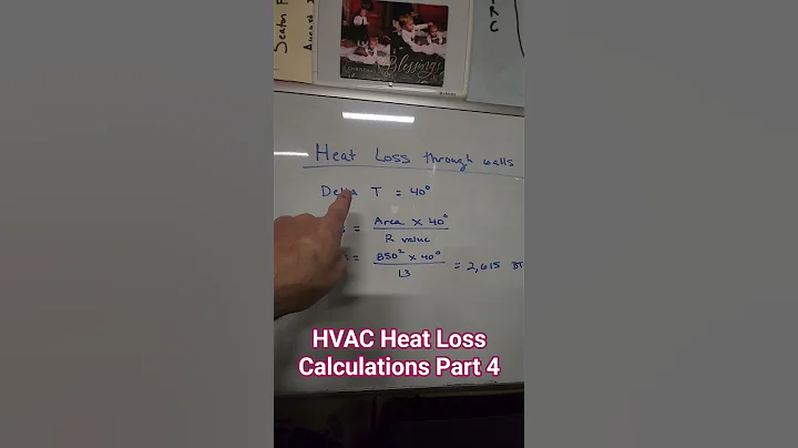 HVAC Calculations Part 4. #hvac #hvactraining