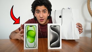 iPhone 15 y 15 PRO UNBOXING 📦 | ¿El MEJOR? 🍏 📱