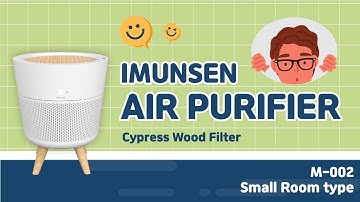 [VOVOIMUNSEN]Cypress Wood Small Air Purifier_Animated Version