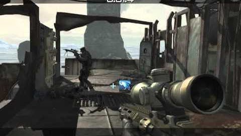 MW3-360 QuickScope Game Winning Kill