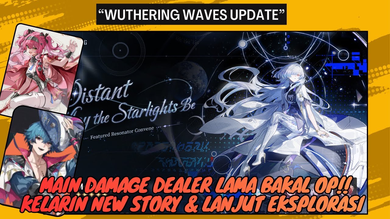 🔴Wuthering Waves 3.0 |DPS Fusion Lama Bakal OP...??Kelarin Story Mornye Lanjut Eksplorasi