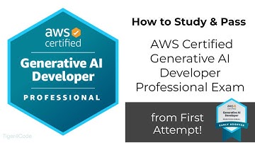 How to Study & Pass AWS Certified Generative AI Developer Professional Exam from First Attempt!