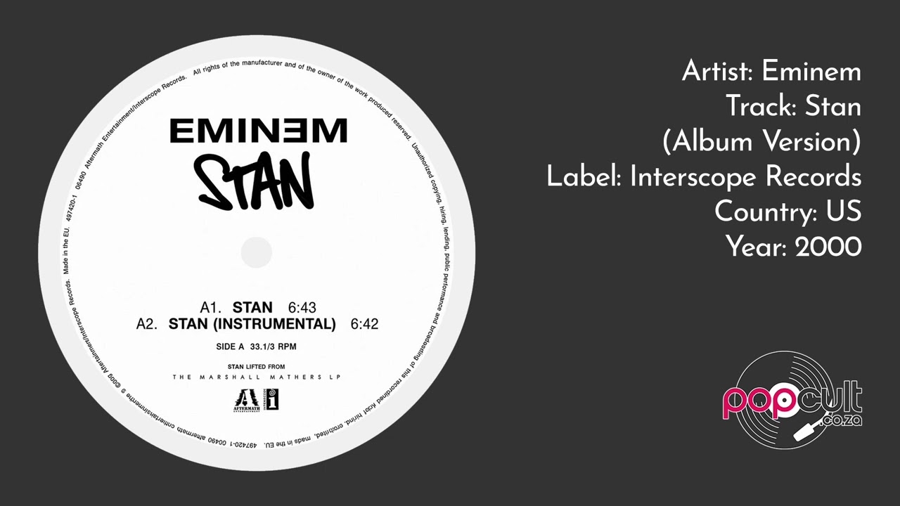 Eminem - Stan (Album Version) - YouTube