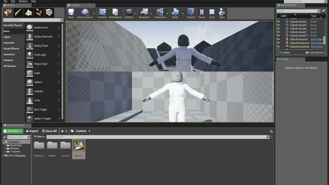 Unreal Engine 4 Split Screen Test - YouTube