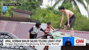 Aksi Heroik Warga Selamatkan Korban Bencana