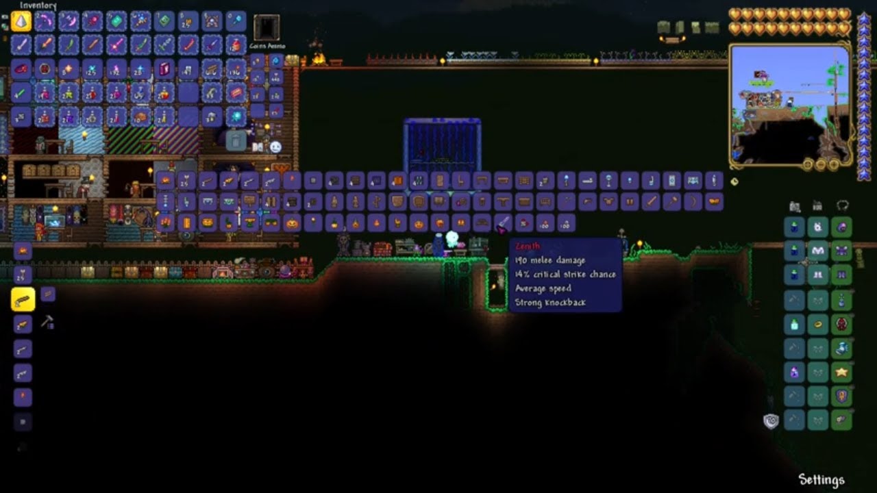 terraria zenith YouTube