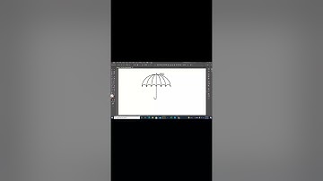 How to make umbrella in illustrator/ Adobe illustrator design 2021 #MunawarTV