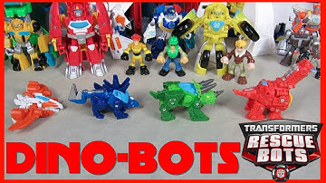 Transformers Rescue Bots Dino Bots Full Set