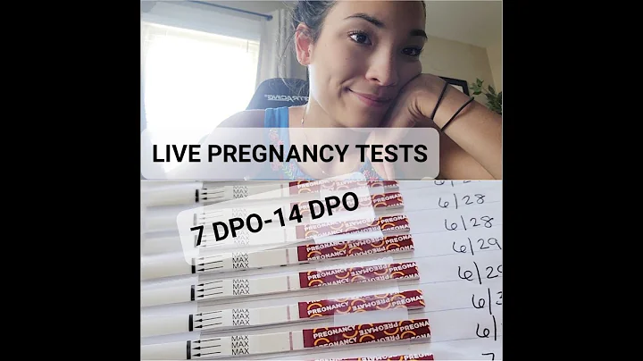 TTC CYCLE #1 // 7 DPO-14 DPO // LIVE PREGNANCY TESTS