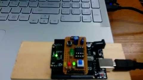 Attiny85 programming