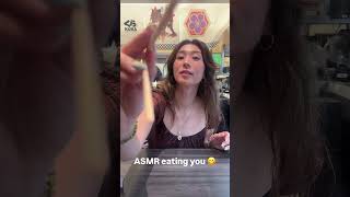 ASMR in public?? #asmr #tingles #satisfying #relaxing #handmovementsasmr