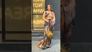 Sundari Naari In Saree Sara Ali Khan