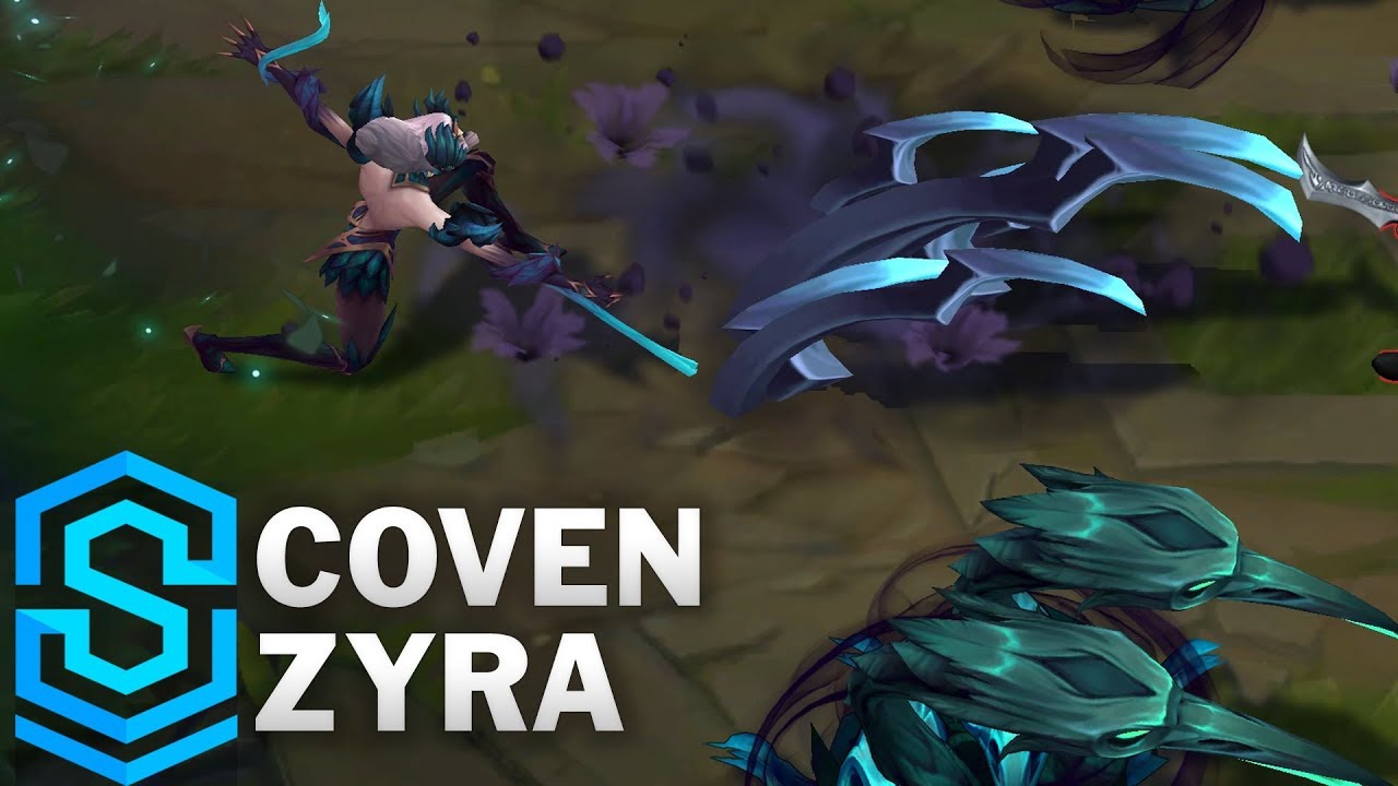 Coven Zyra Skin Spotlight Pre Release League Of Legends Youtube