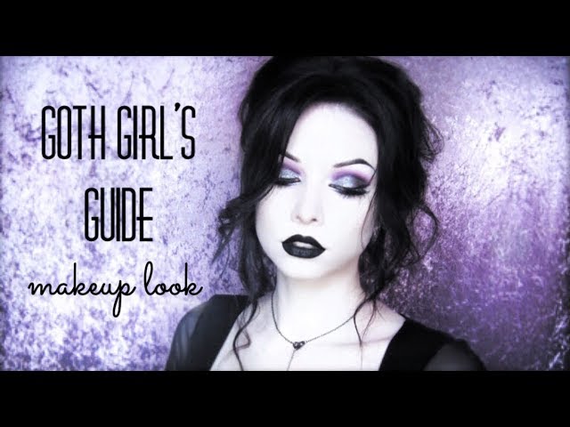 GOTH MAKEUP FOR BEGINNERS! Simple & Quick. 