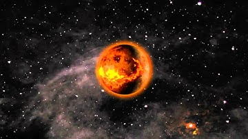 Planet explosion