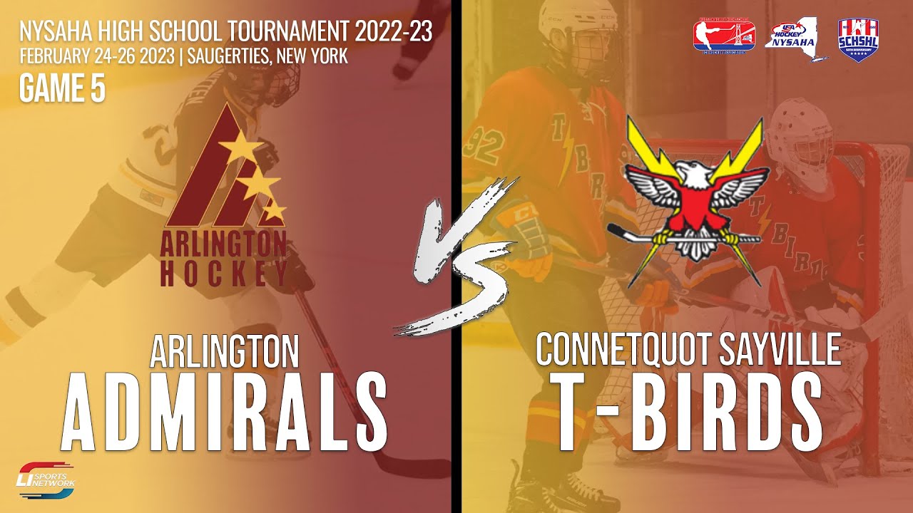 2023 NYSAHA High School Club Tournament Game 5 Arlington vs