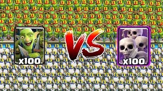 [MAX] GOBLIN GANG VS SKELETON ARMY | Clash Royale Super Challenge #2 screenshot 5