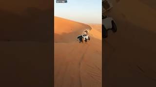 Adventurers in the dunes of the Dubai Desert ?️.youtubeshorts shorts nature