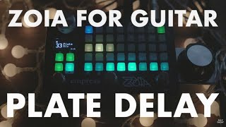 Empress ZOIA Guitar Demo – Plate Delay