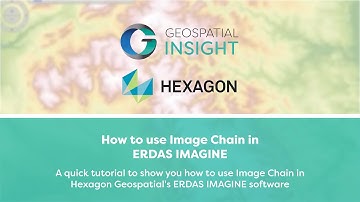 How to use Image Chain in ERDAS IMAGINE || Simple Tutorials ERDAS Imagine