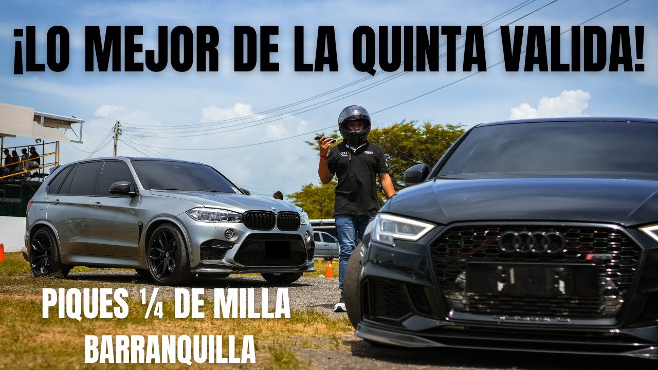 🏎️🏁LO MEJOR DE LA QUINTA VALIDA DE PIQUES 1/4 DE MILLA BARRANQUILLA 2025🔥🔥
