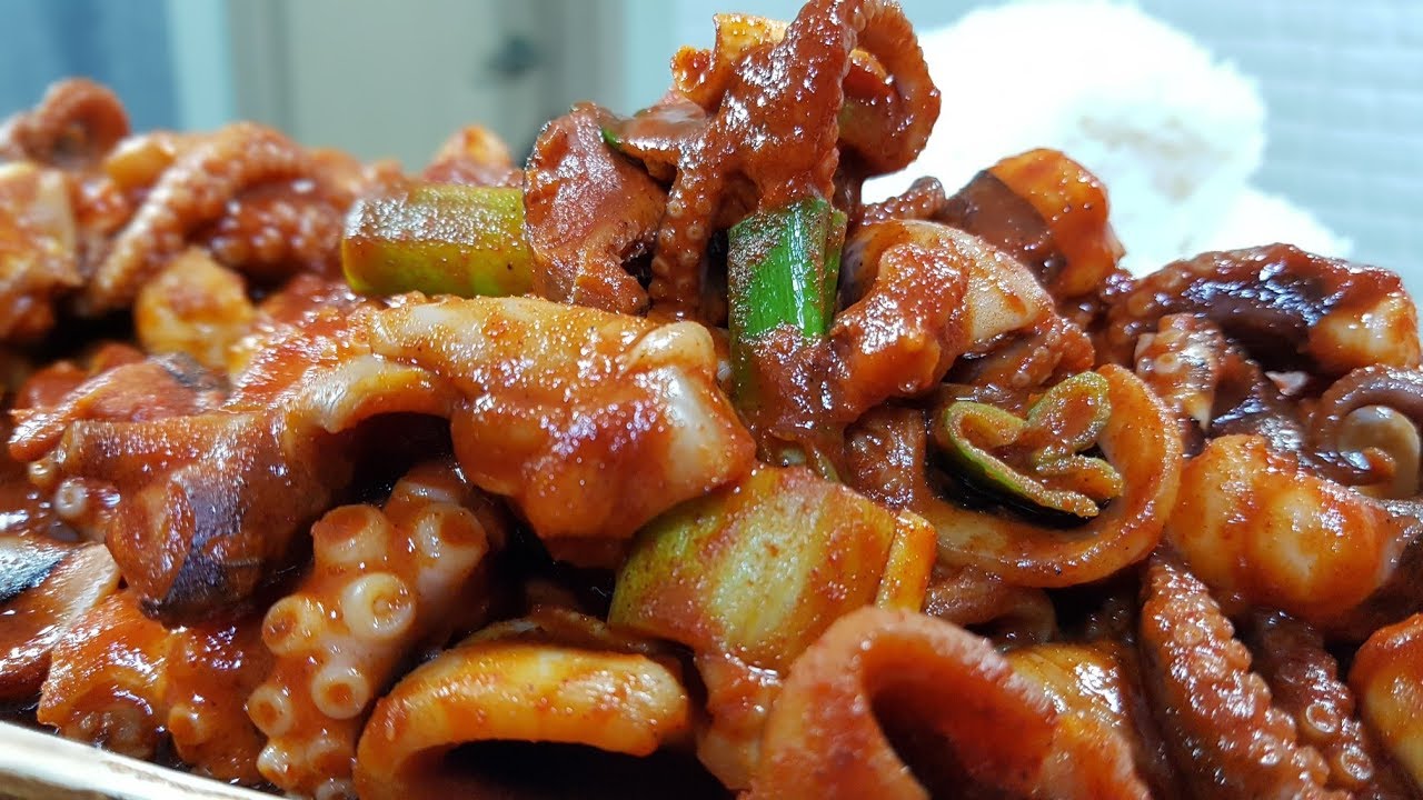 sub l  먹방창배tv 살이통통 꽉찬 국대신쭈꾸미 맛있게 mukbang eatingshow koreanfood asmr realsound copy