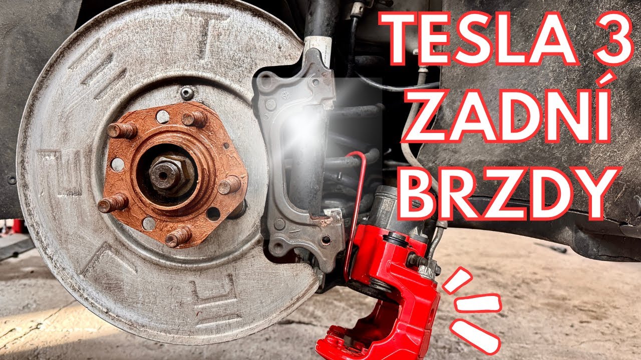 ZADNÍ BRZDY PROBLÉMY - TESLA 3 PERFORMANCE