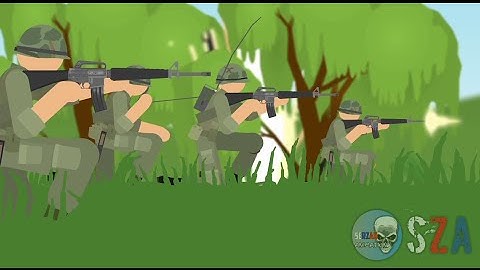 VIETNAM WAR❗ [ Remake ] | StickNodes animation | StickNodes War.