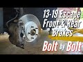 2013-2019 Ford Escape Full Brake Job. (Front & Rear)