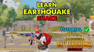 How To Do Earthquake Screen Shake in PUBG MOBILE |Everyone Should Know