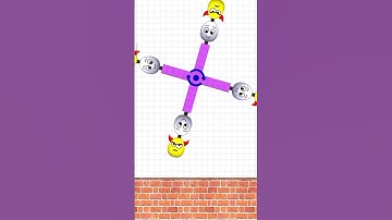 Draw To Smash Logic Puzzle Games #drawtosmash #logic #puzzle #shorts