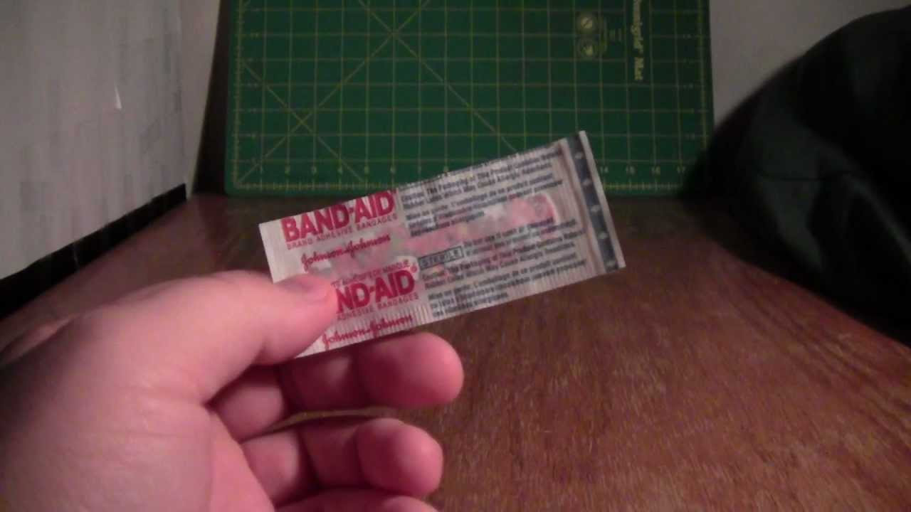 Bandaids Spark Blue in the Dark