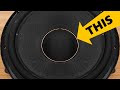 Dead simple trick to get more bass from a woofer  subwoofer