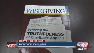 When tragedy strikes, Americans rally to help; How to help victims of Boston bombings