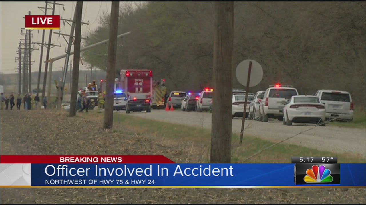 Multiple crews heading to officer involved accident in Shawnee County YouTube