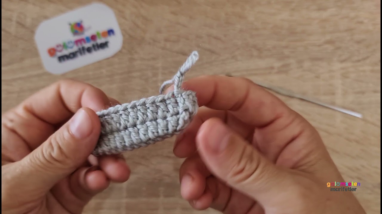 Как начать вязать тапочки-пинетки крючком / Как связать носки тапочки крючком?