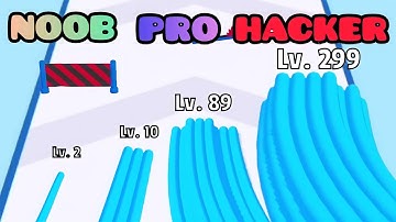 NOOB vs PRO vs HACKER in Rope Crowd 3D