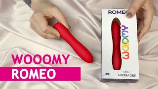 WOOOMY: Romeo - мінівібратор, дуже потужний, 10 режимів роботи