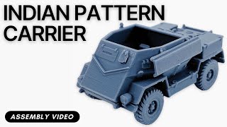 Indian Pattern Carrier Assembly Video