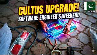 As a Software Engineer my Weekend in Pakistan 🇵🇰 | Cultus Upgrade + RGB Lights Install screenshot 1